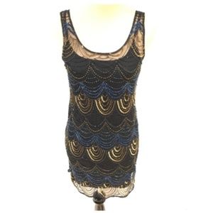 Urban Outfitters Deco Beaded Dress